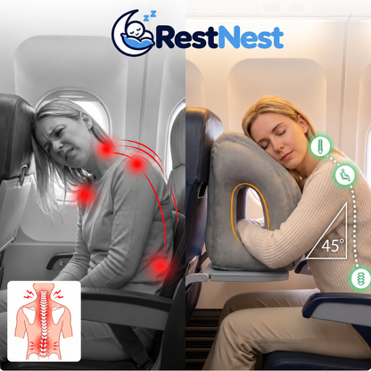AirRest™ Inflatable Travel Pillow